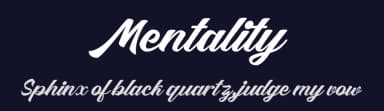 Mentality by Almarkhatype — Script Handwritten Font — thumbnail 2