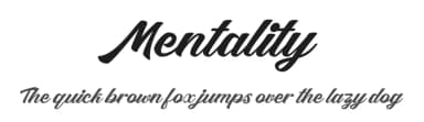 Mentality by Almarkhatype — Script Handwritten Font — thumbnail 1