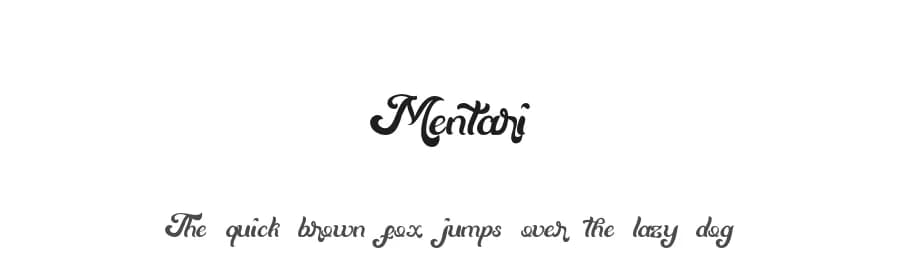 Mentari by StringLabs Creative Studio — Script Handwritten Font