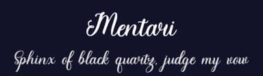 Mentari by ToniStudio — Script Handwritten Font — thumbnail 2