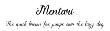 Mentari by ToniStudio — Script Handwritten Font — thumbnail 1