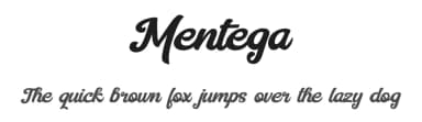 Mentega by Lettersiro Studio — Script Handwritten Font — thumbnail 1