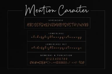 Mention Font by Meutuwah — Script Handwritten Font — thumbnail 7