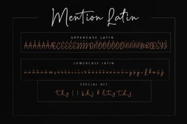 Mention Font by Meutuwah — Script Handwritten Font — thumbnail 8