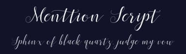 Menttion Script by FadeLine Studio — Script Handwritten Font — thumbnail 2