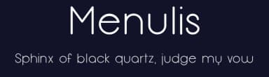Menulis by Marco Ballarè — Sans Serif Font — thumbnail 2
