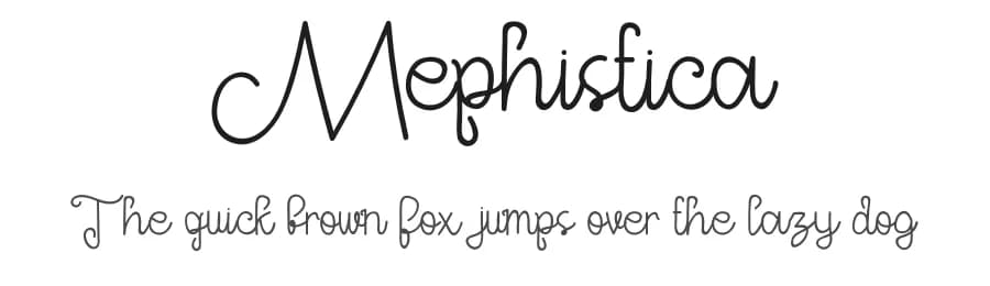 Mephistica by Airotype — Script Handwritten Font