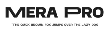 Mera Pro by Multype Studio — Sans Serif Font — thumbnail 1