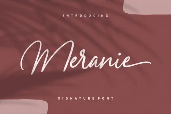 Meranie Font by Garisman Studio — Script Handwritten Font
