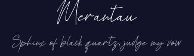 Merantau by Zuzulgo Studio — Script Handwritten Font — thumbnail 2
