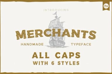 Merchant Family Font by svitch and sober — Script Handwritten Font — thumbnail 1
