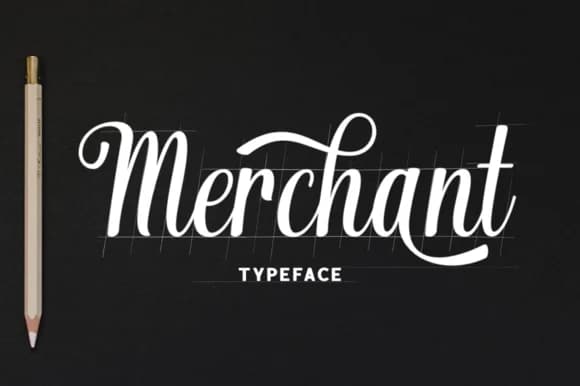 Merchant Font by Pasha Larin — Script Handwritten Font