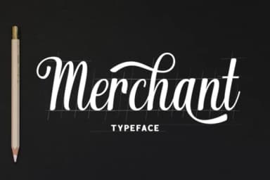Merchant Font by Pasha Larin — Script Handwritten Font — thumbnail 1