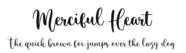 Merciful Heart by Sronstudio — Script Handwritten Font — thumbnail 1