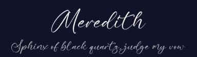 Meredith by Letterena Studios — Script Handwritten Font — thumbnail 2