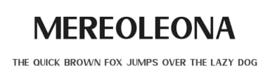 Mereoleona by Zuzulgo Studio — Sans Serif Font — thumbnail 1