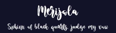Merijola by Letterara — Script Handwritten Font — thumbnail 2