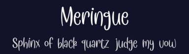 Meringue by Toko Laris Djaja — Script Handwritten Font — thumbnail 2