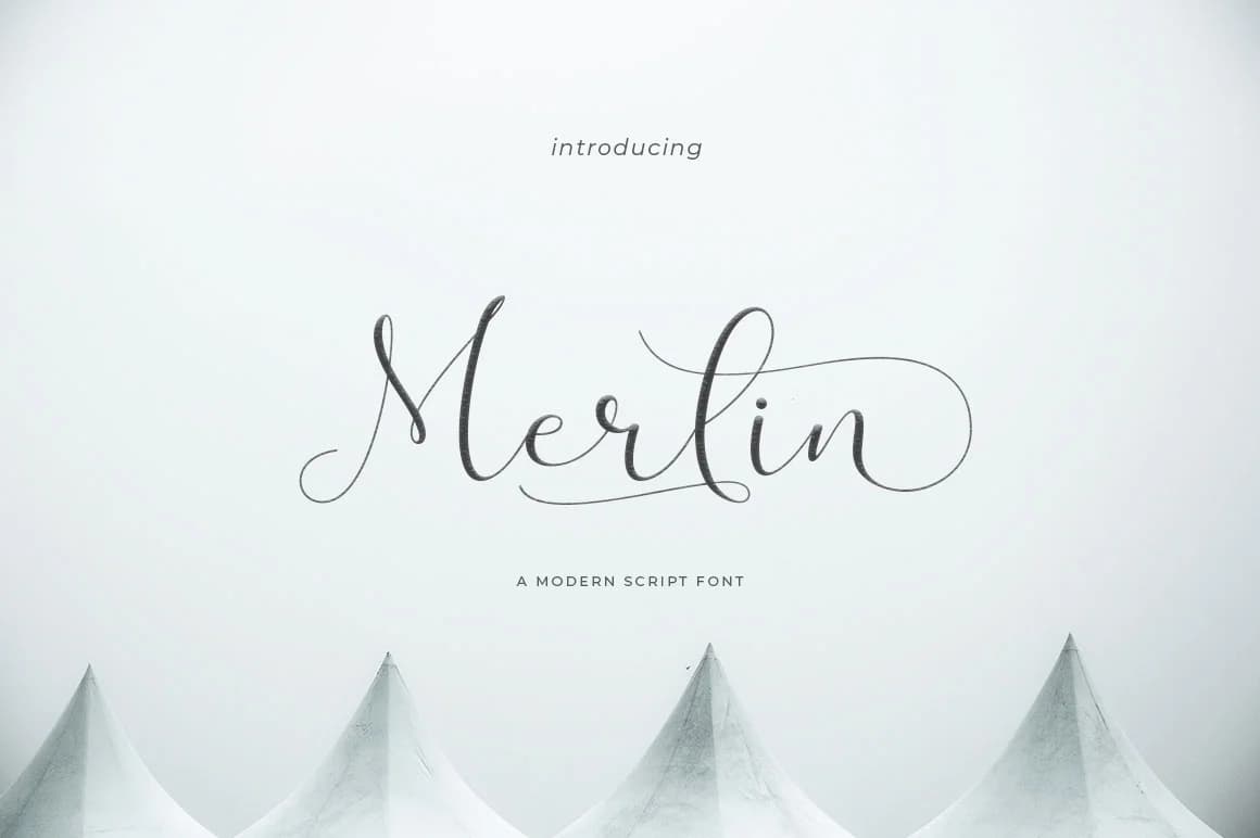 Merlin Script Font by Uloel Design — Script Handwritten Font