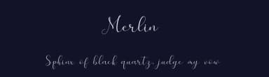 Merlin by Uloel Design — Script Handwritten Font — thumbnail 2