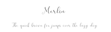 Merlin by Uloel Design — Script Handwritten Font — thumbnail 1
