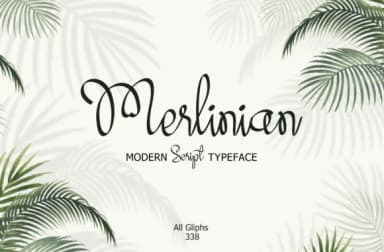Merlinian Font by emanesdsign — Script Handwritten Font — thumbnail 1