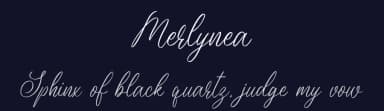Merlynea by NanaNissa — Script Handwritten Font — thumbnail 2