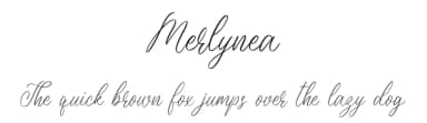 Merlynea by NanaNissa — Script Handwritten Font — thumbnail 1