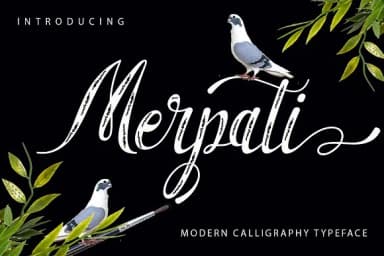 Merpati Font by Jhoen Studio — Script Handwritten Font — thumbnail 1