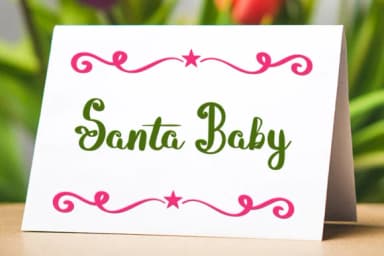 Merry and Bright Font by Lickable Pixels — Script Handwritten Font — thumbnail 3