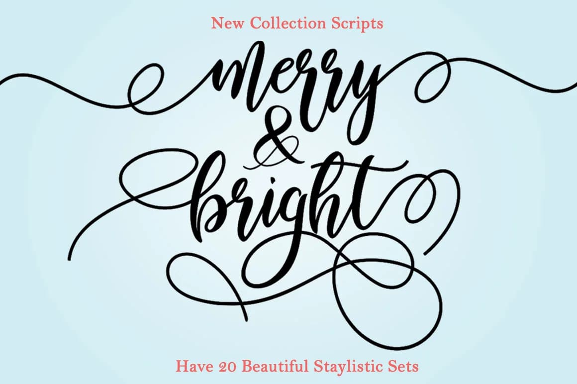 Merry & Bright Font by YanIndesign — Script Handwritten Font