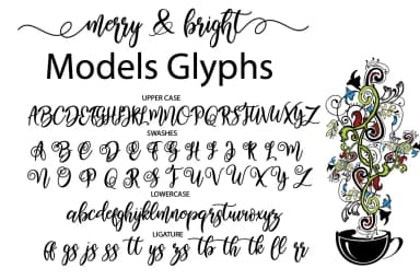 Merry & Bright Font by YanIndesign — Script Handwritten Font — thumbnail 7