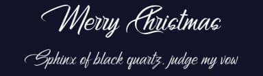 Merry Christmas by Fajr's Type — Script Handwritten Font — thumbnail 2