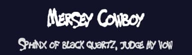 Mersey Cowboy by Chequered Ink — Script Handwritten Font — thumbnail 2