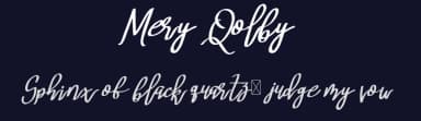 Mery Qolby by Edric Studio — Script Handwritten Font — thumbnail 2