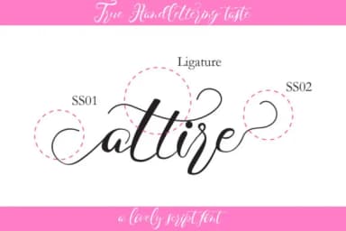 Merylia Font by Minimal Movement — Script Handwritten Font — thumbnail 9