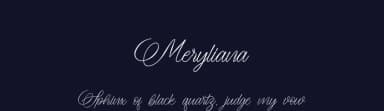 Meryliana by JunCreative — Script Handwritten Font — thumbnail 2
