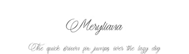 Meryliana by JunCreative — Script Handwritten Font — thumbnail 1