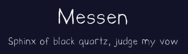 Messen by Matt B — Script Handwritten Font — thumbnail 2