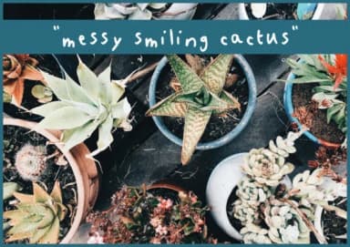 Messy Smiling Cactus Font by kaitalanis — Script Handwritten Font — thumbnail 1