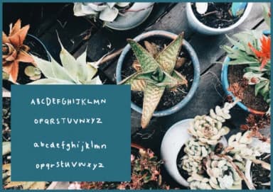 Messy Smiling Cactus Font by kaitalanis — Script Handwritten Font — thumbnail 2