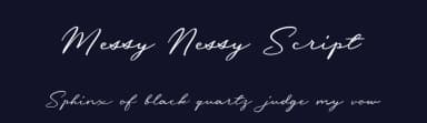 Messy Nessy Script by Redy Studio — Script Handwritten Font — thumbnail 2
