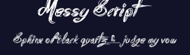 Messy Script by JSH creates — Script Handwritten Font — thumbnail 2