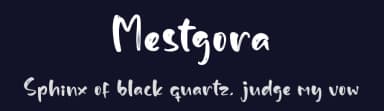 Mestgora by Letterena Studios — Script Handwritten Font — thumbnail 2