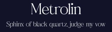 Metrolin by Storytype Studio — Serif Font — thumbnail 2