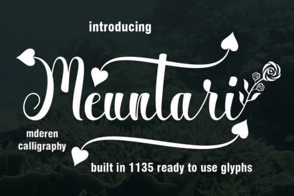 Meuntari Font by nasristudio — Script Handwritten Font — preview 1