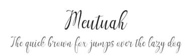 Meutuah by Studiorazi — Script Handwritten Font — thumbnail 1