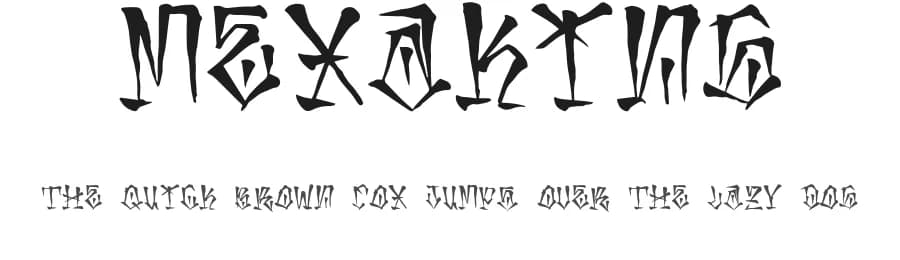 Mexaking by Aspek hndz — Script Handwritten Font