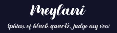 Meylani by FatmaStudio — Script Handwritten Font — thumbnail 2
