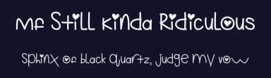 Mf Still Kinda Ridiculous by Misti's Fonts — Script Handwritten Font — thumbnail 2